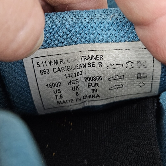 5.11 TACTICAL | Recon Rope Ready sneaker workout shoe - Picture 10 of 10